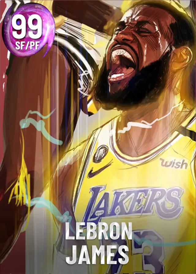 (DM) LeBron James (99 OVR)