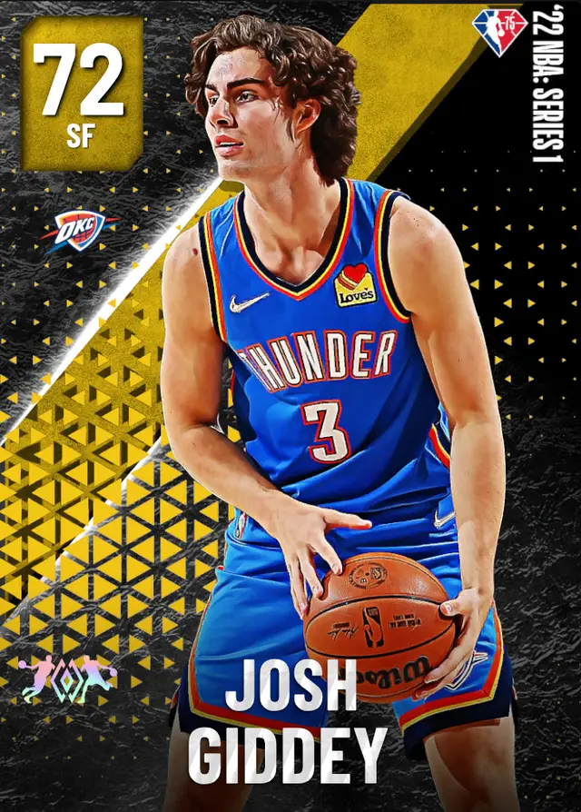 (GOLD) Josh Giddey (72 OVR)