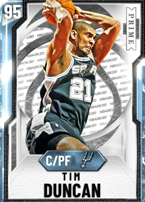 (DIAMOND) Tim Duncan (95 OVR)