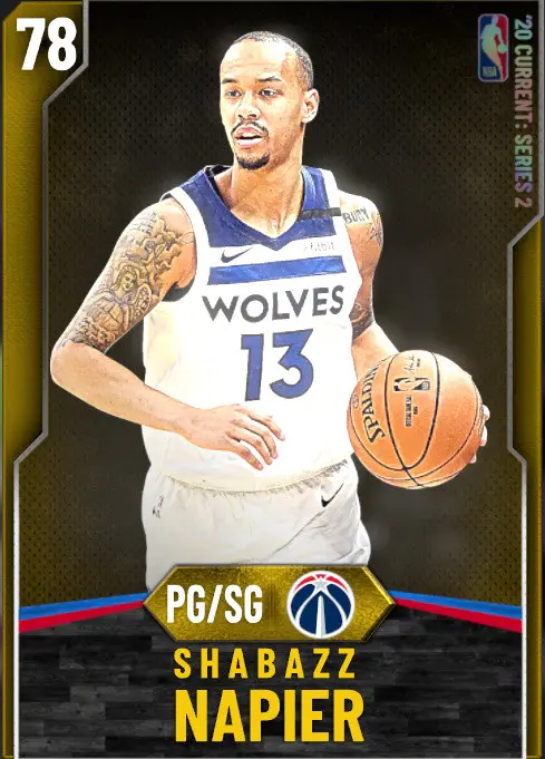 (GOLD) Shabazz Napier (78 OVR)
