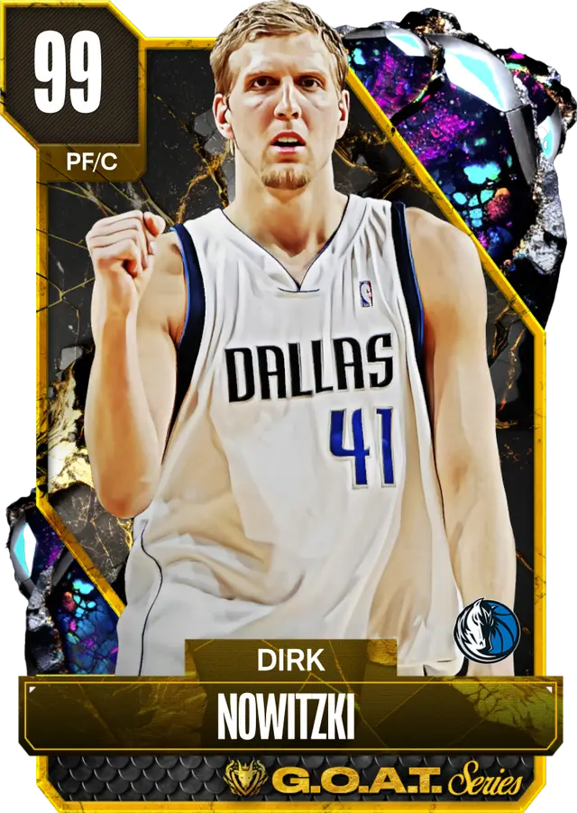 (DM) Dirk Nowitzki (99 OVR)