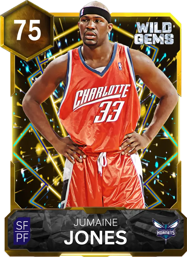 75 Jumaine Jones | Gold Wild Gems