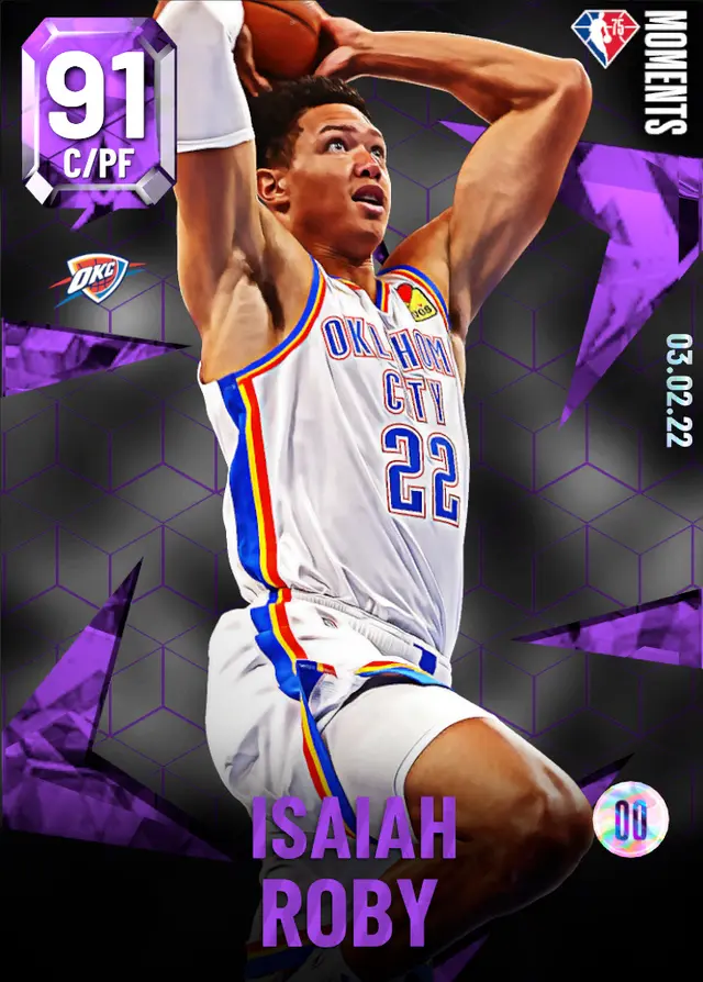 (AMETHYST) Isaiah Roby (91 OVR)