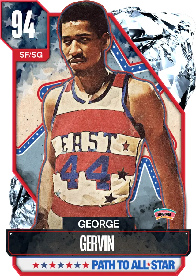 (DIAMOND) George Gervin (94 OVR)