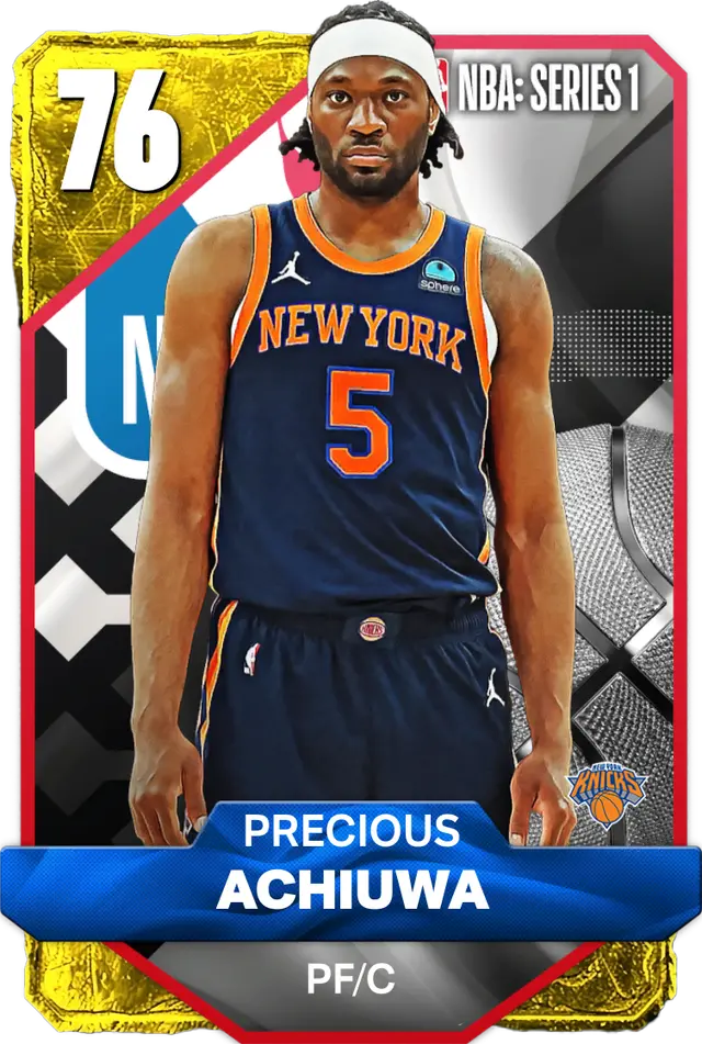 (GOLD) Precious Achiuwa (76 OVR)