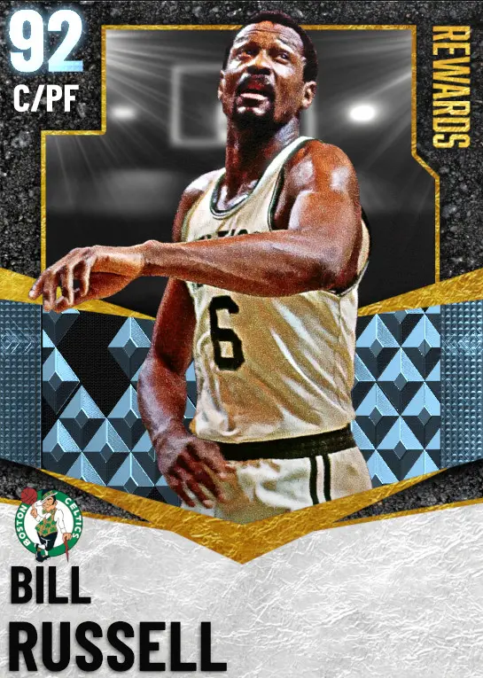 (DIAMOND) Bill Russell (92 OVR)