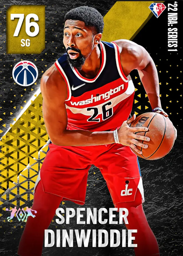 (GOLD) Spencer Dinwiddie (76 OVR)