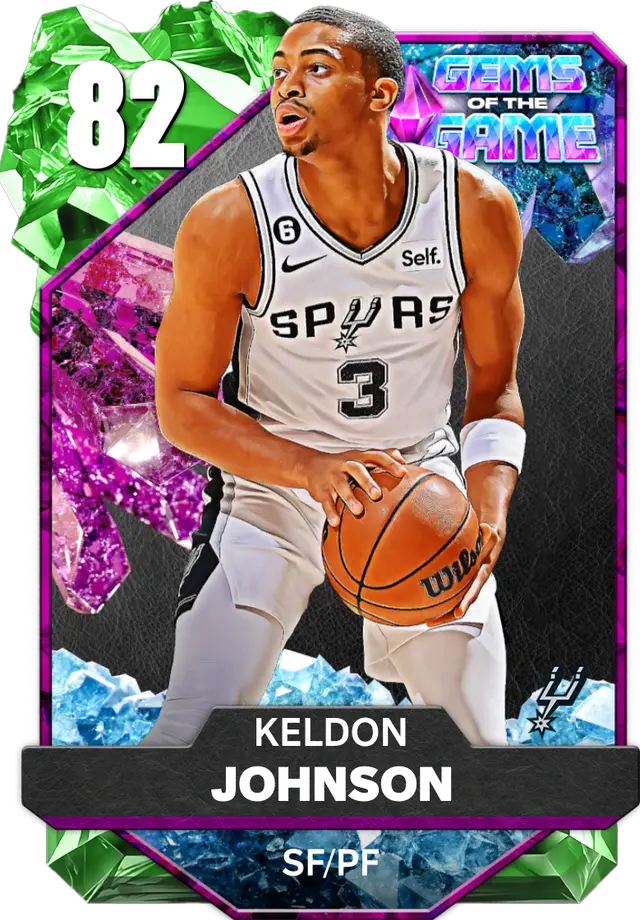 (EMERALD) Keldon Johnson (82 OVR)