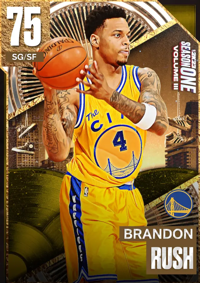 (GOLD) Brandon Rush (75 OVR)