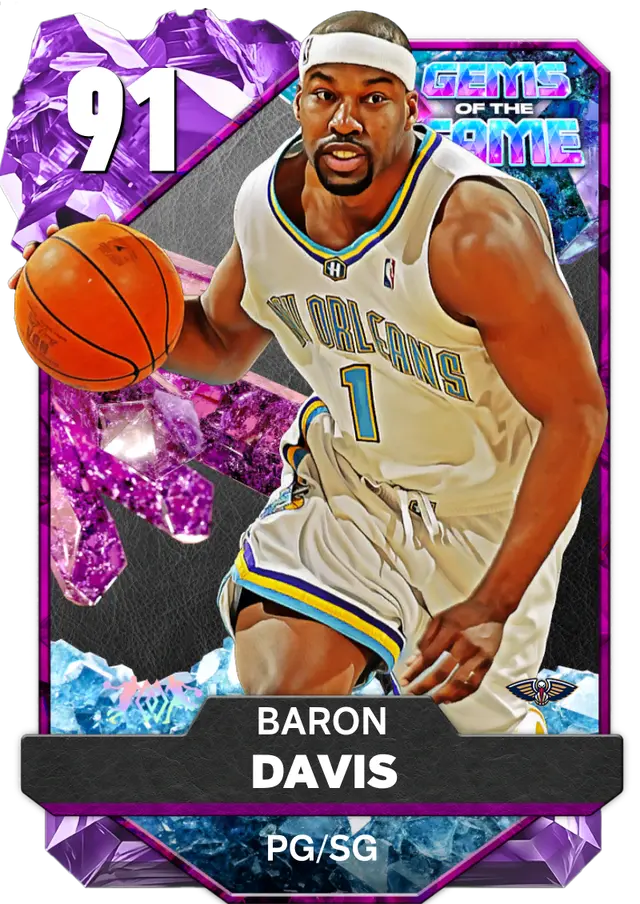 NBA 2K25 | 2KDB MyTEAM NBA 2K25 91OVR Baron Davis Complete Stats