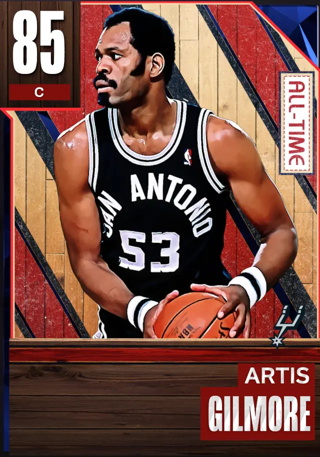 (SAPPHIRE) Artis Gilmore (85 OVR)