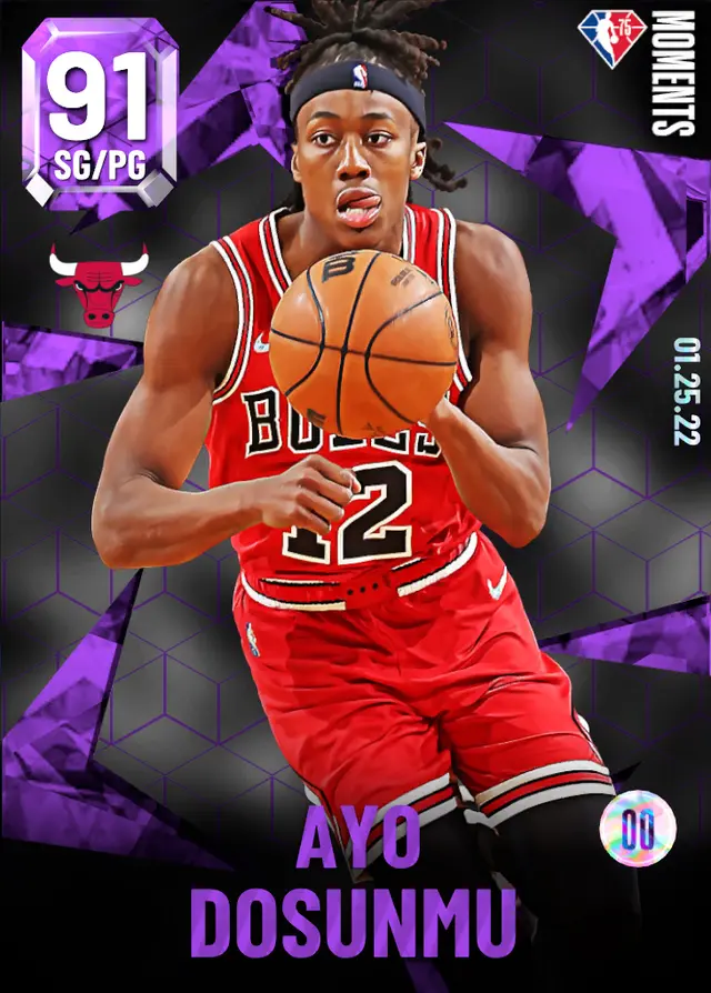 (AMETHYST) Ayo Dosunmu (91 OVR)
