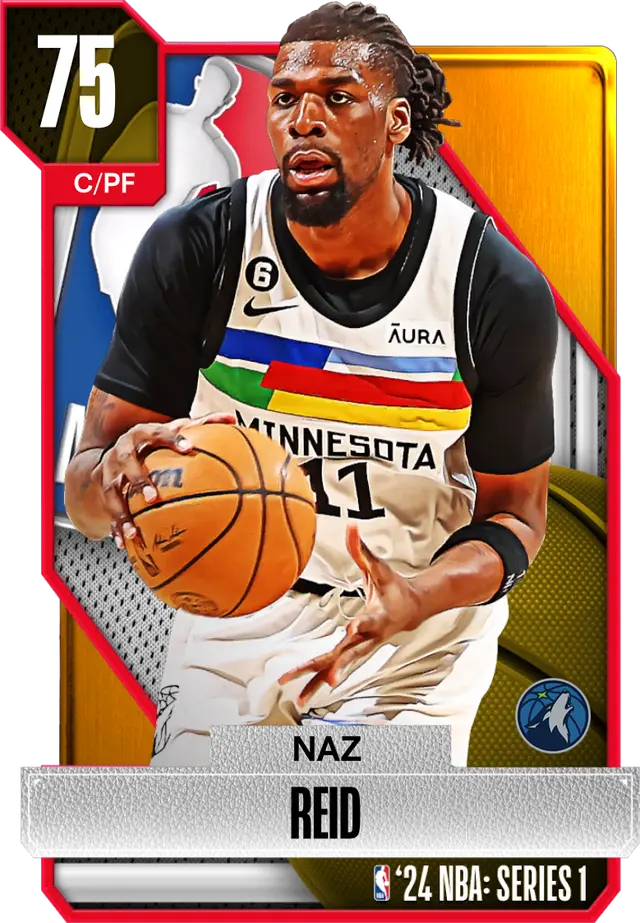 (GOLD) Naz Reid (75 OVR)