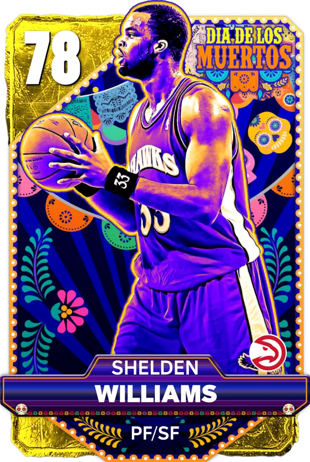 (GOLD) Shelden Williams (78 OVR)