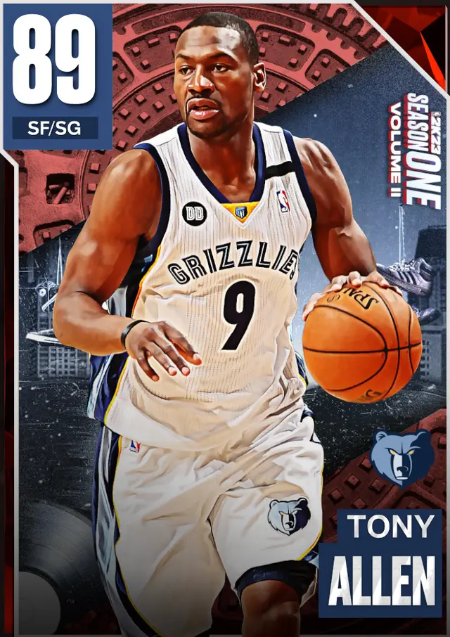 (RUBY) Tony Allen (89 OVR)