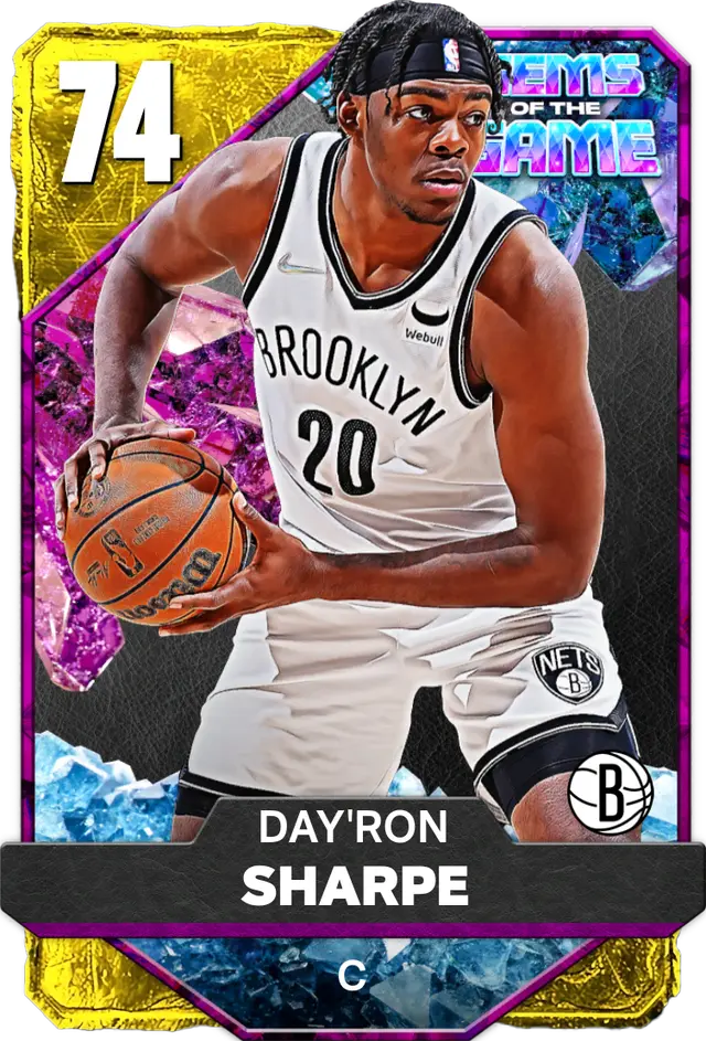 (GOLD) Day'Ron Sharpe (74 OVR)