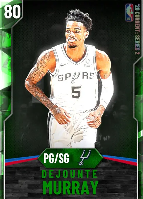 (EMERALD) Dejounte Murray (80 OVR)