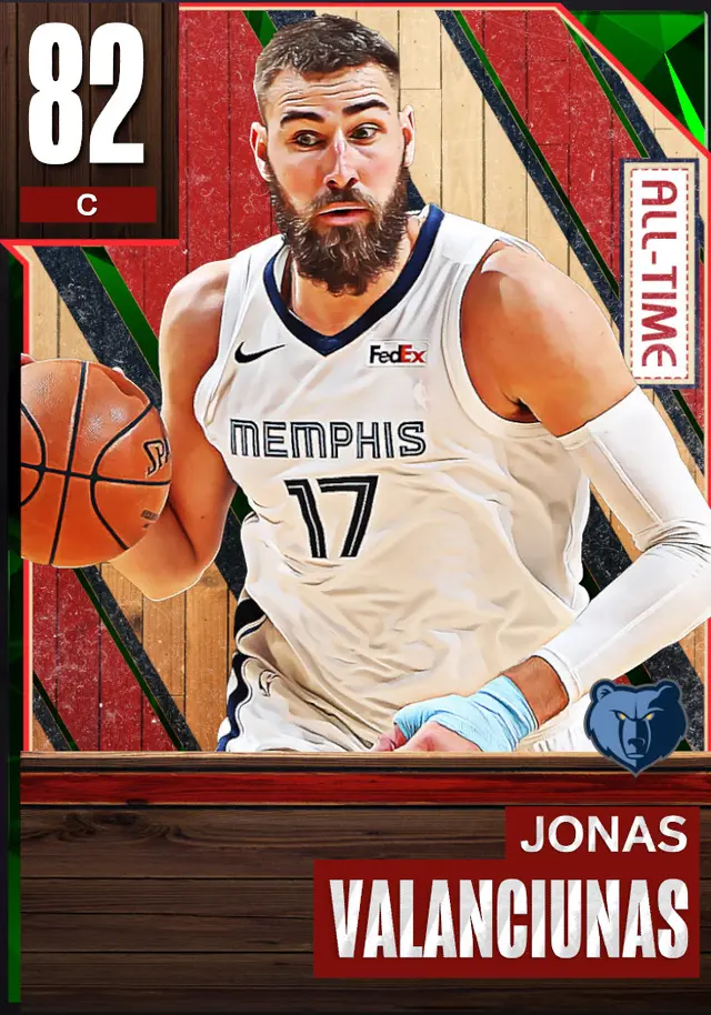 (EMERALD) Jonas Valanciunas (82 OVR)