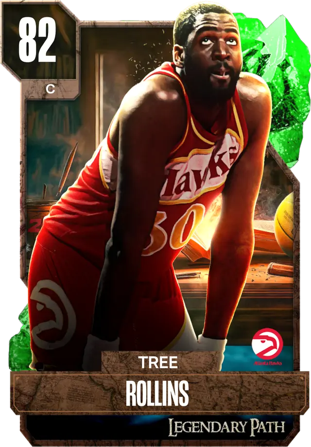 (EMERALD) Tree Rollins (82 OVR)