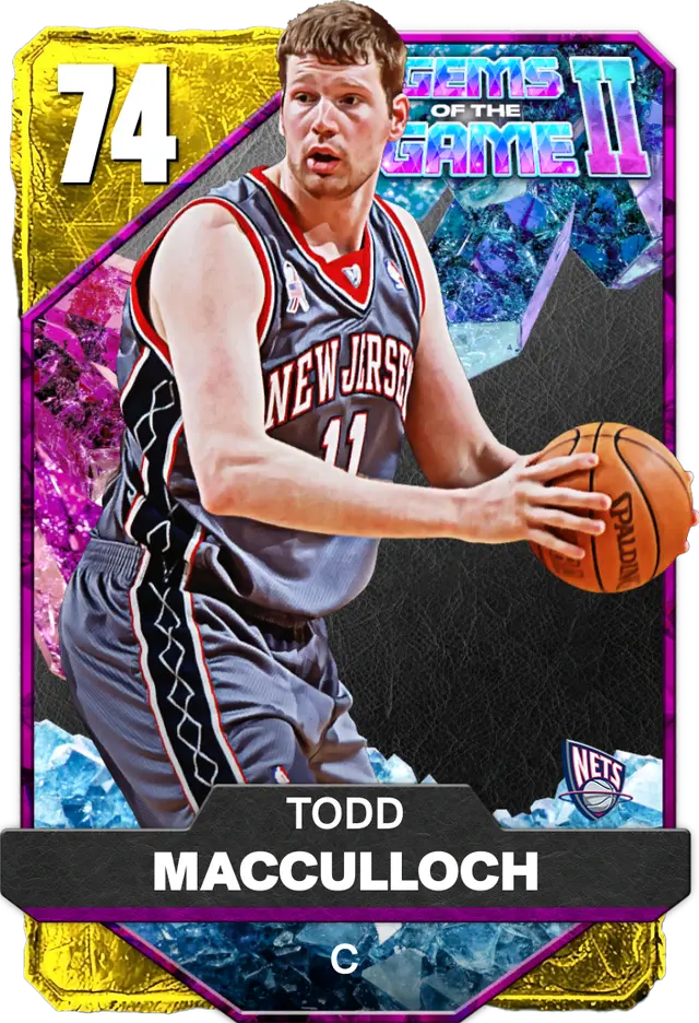 (GOLD) Todd MacCulloch (74 OVR)