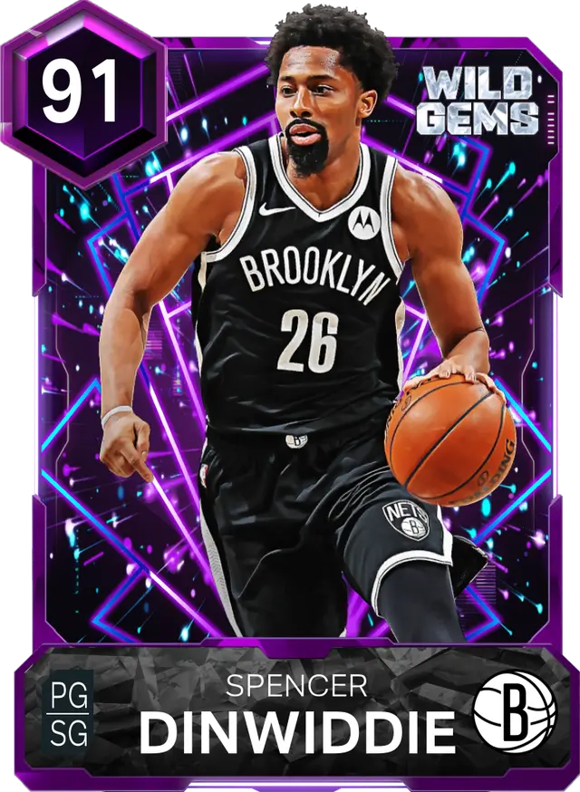 (AMETHYST) Spencer Dinwiddie (91 OVR)