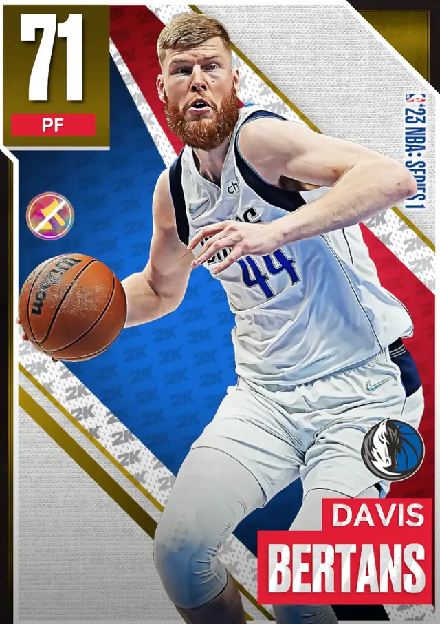 (GOLD) Davis Bertans (71 OVR)