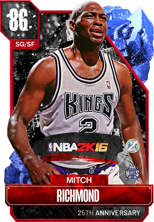 (SAPPHIRE) Mitch Richmond (86 OVR)