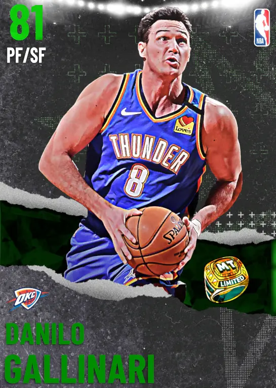 (EMERALD) Danilo Gallinari (81 OVR)