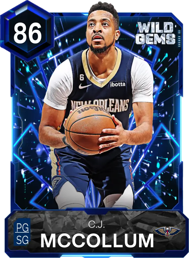 (SAPPHIRE) C.J. McCollum (86 OVR)
