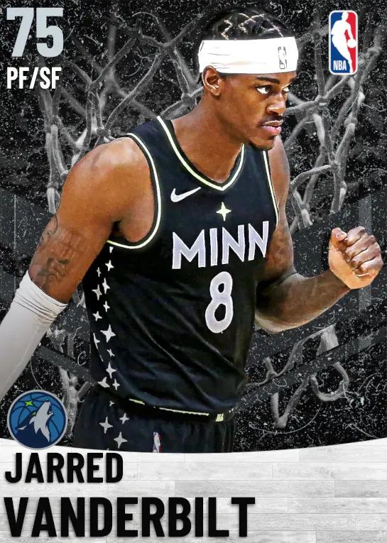 (SILVER) Jarred Vanderbilt (75 OVR)