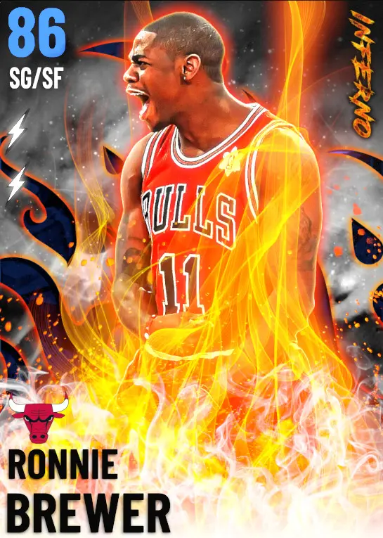 (SAPPHIRE) Ronnie Brewer (86 OVR)