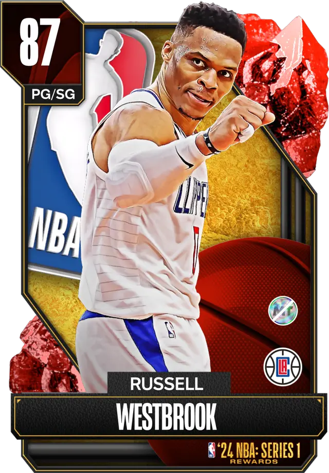 (RUBY) Russell Westbrook (87 OVR)