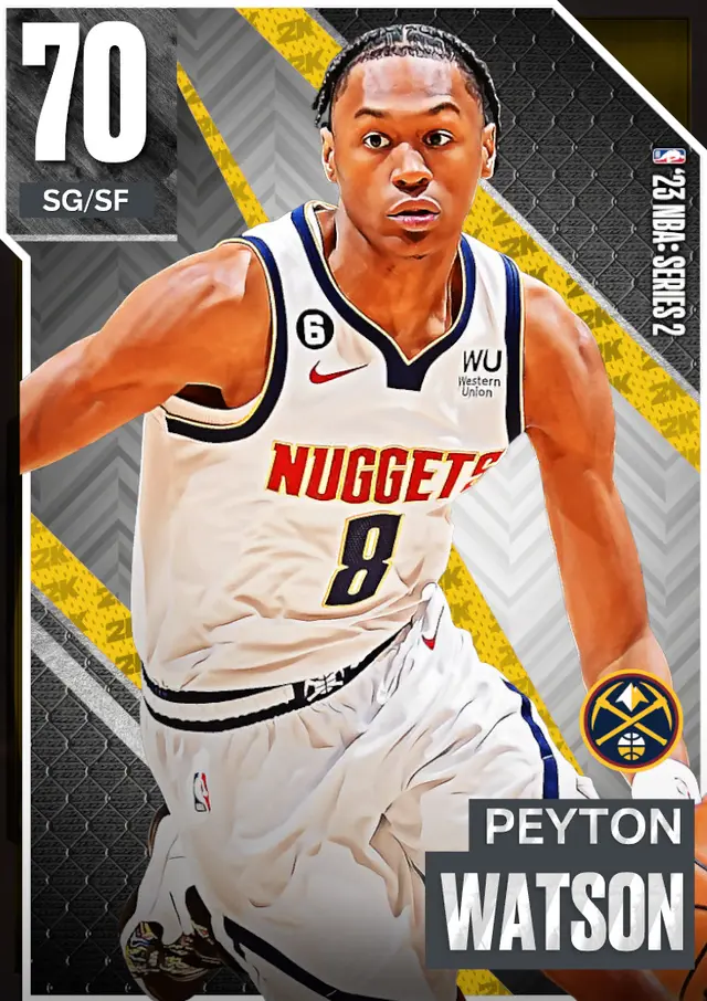 (GOLD) Peyton Watson (70 OVR)