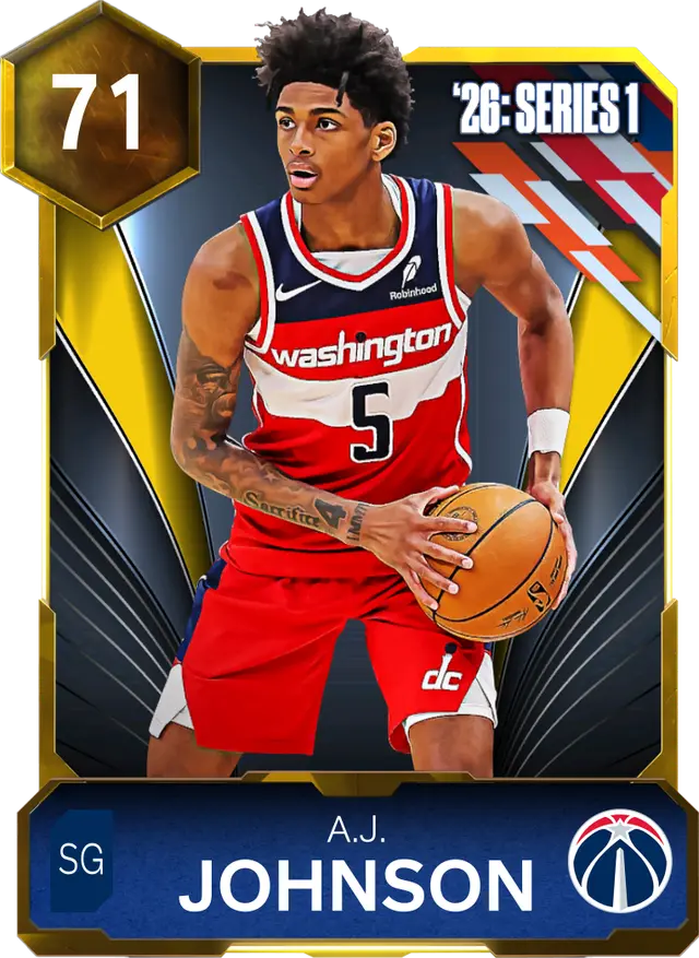 (GOLD) A.J. Johnson (71 OVR)