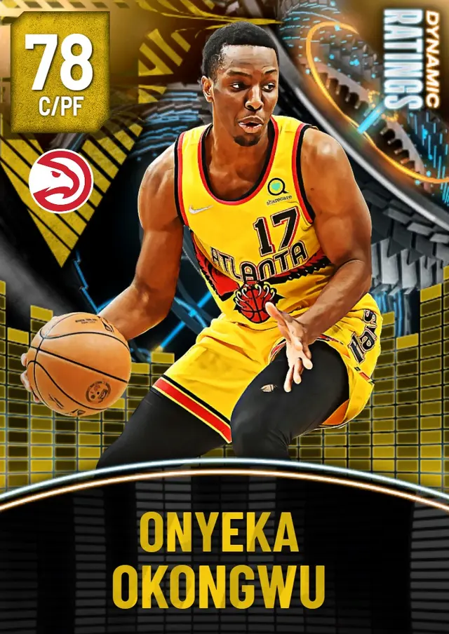 (GOLD) Onyeka Okongwu (78 OVR)