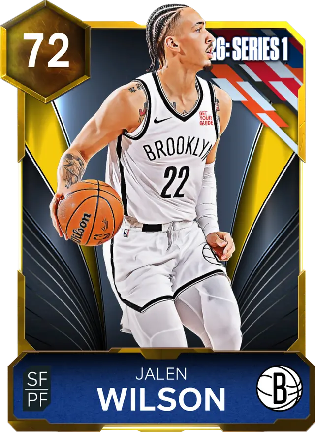 (GOLD) Jalen Wilson (72 OVR)