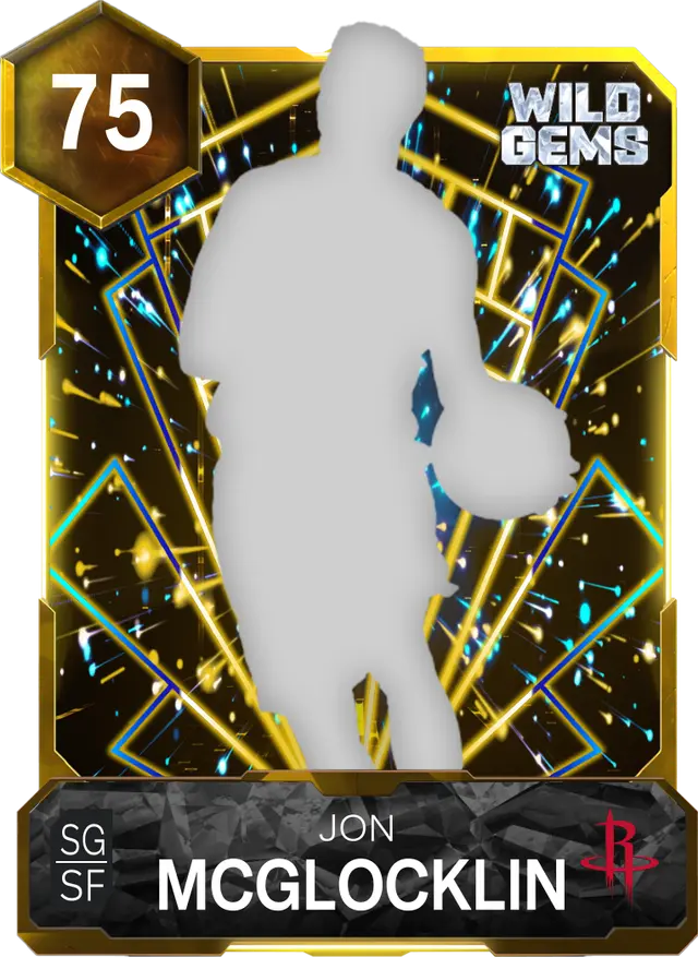 75 Jon McGlocklin | Gold Wild Gems