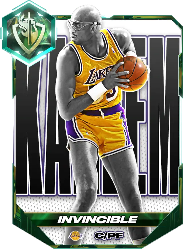 (INVINCIBLE) Kareem Abdul-Jabbar (99 OVR)