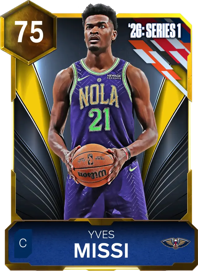 (GOLD) Yves Missi (75 OVR)