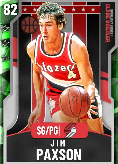 (EMERALD) Jim Paxson (82 OVR)