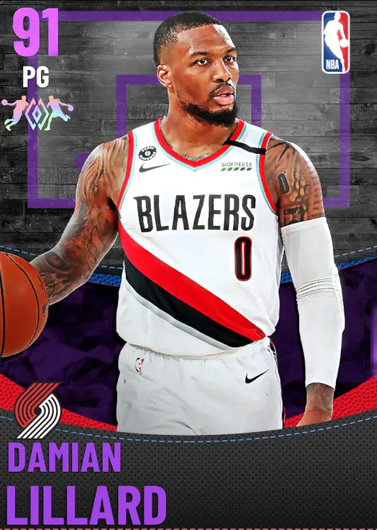 (AMETHYST) Damian Lillard (91 OVR)