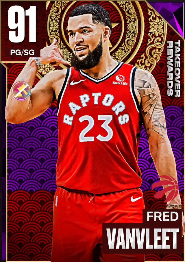(AMETHYST) Fred VanVleet (91 OVR)