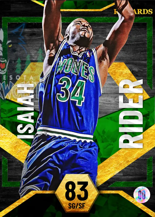(EMERALD) Isaiah Rider (83 OVR)
