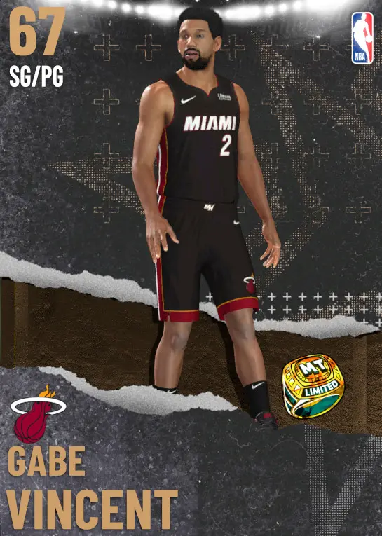 (BRONZE) Gabe Vincent (67 OVR)