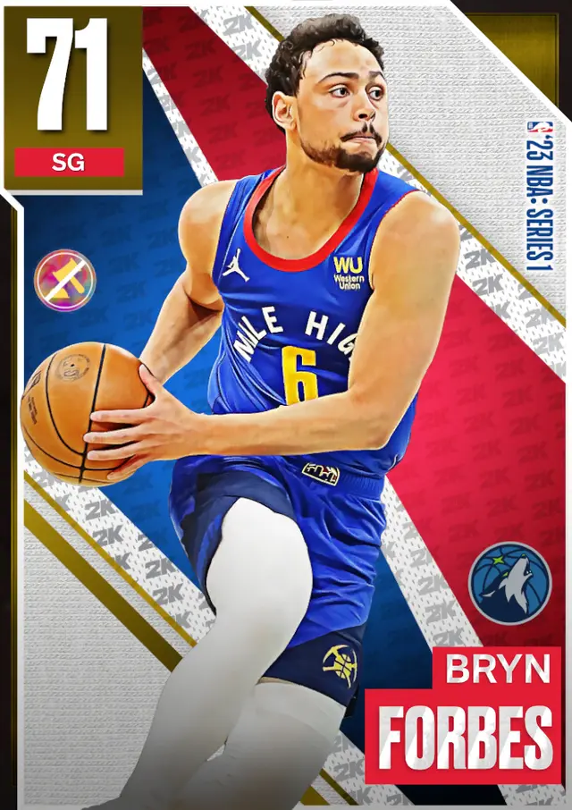 (GOLD) Bryn Forbes (71 OVR)
