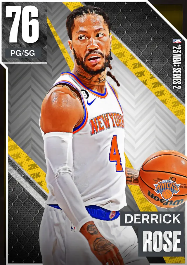(GOLD) Derrick Rose (76 OVR)