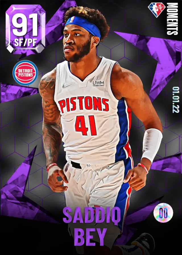 (AMETHYST) Saddiq Bey (91 OVR)