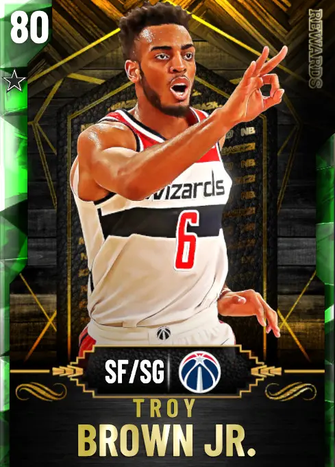(EMERALD) Troy Brown Jr. (80 OVR)