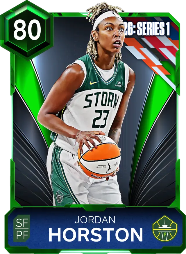 (EMERALD) Jordan Horston (80 OVR)