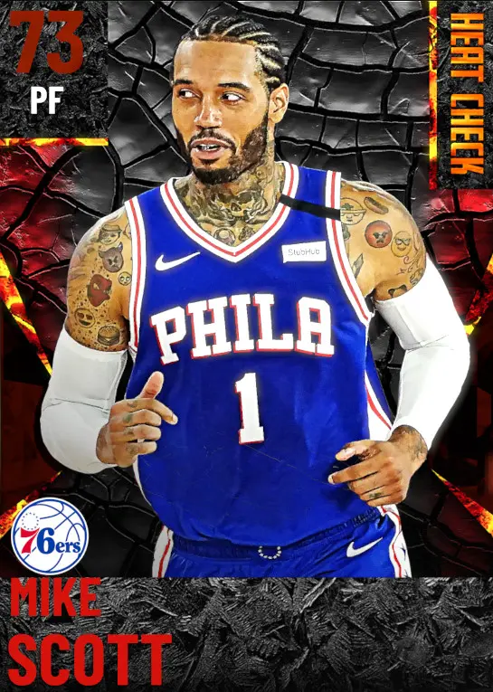 73 Mike Scott | Philadelphia 76ers